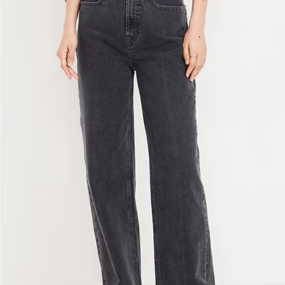 Extra High-Rise Sky-Hi Wide Leg Jeans 2 Petite